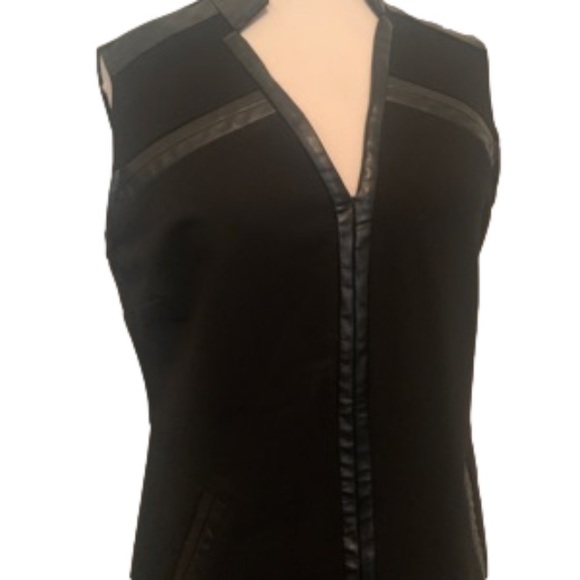 Halston Heritage Black on Black Sheath Dress - Picture 3 of 6